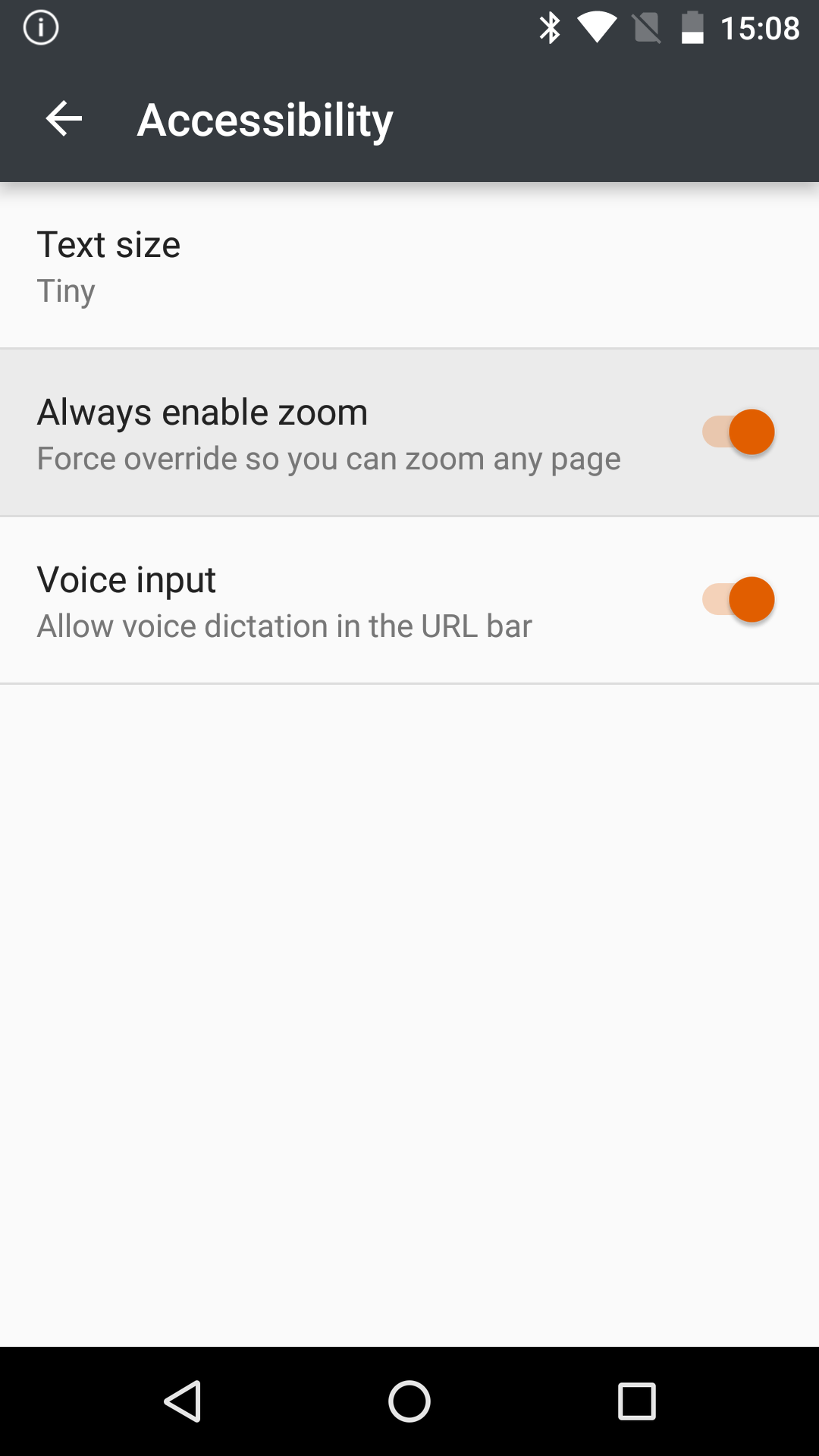 Firefox/Android's 'Always enable zoom' setting