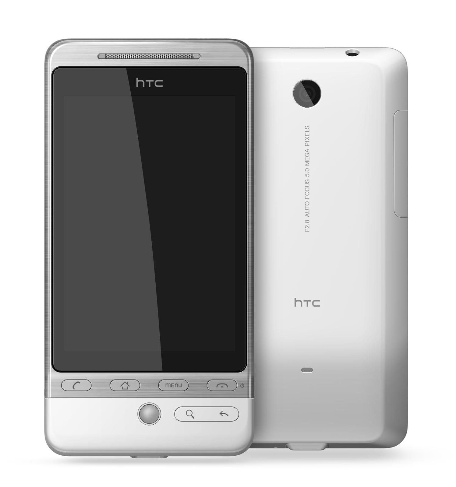 HTC Hero touchscreen phone with built-in trackball